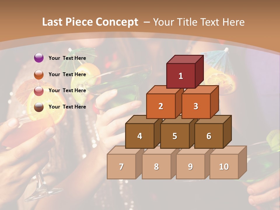 Male Guy Bar PowerPoint Template