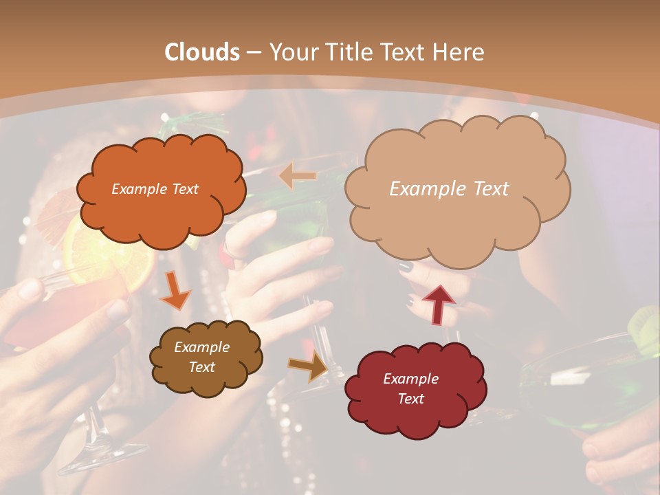Male Guy Bar PowerPoint Template