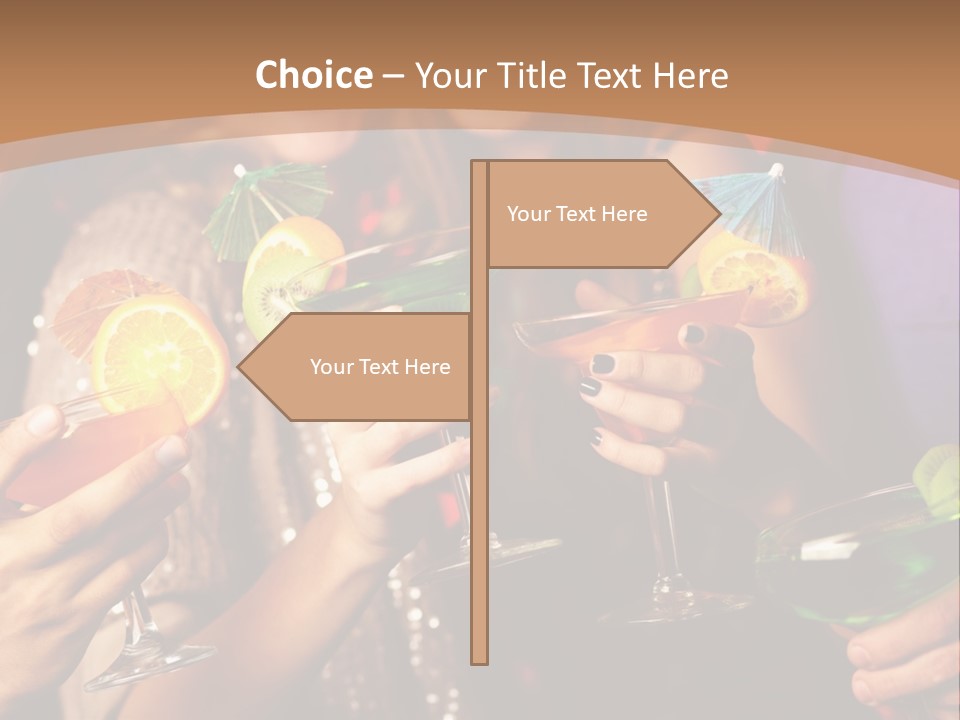 Male Guy Bar PowerPoint Template