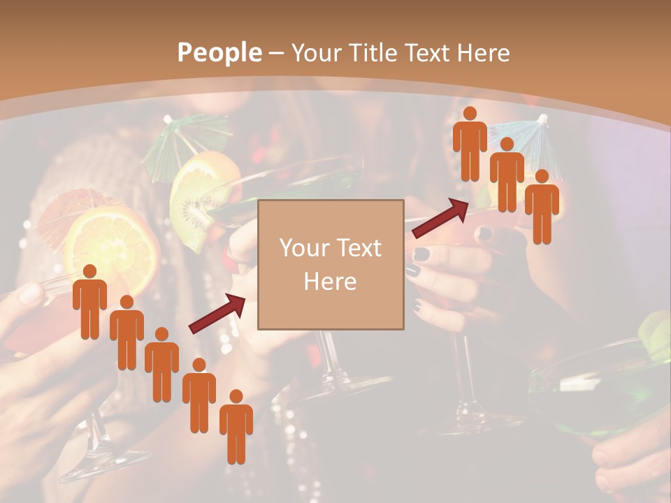 Male Guy Bar PowerPoint Template