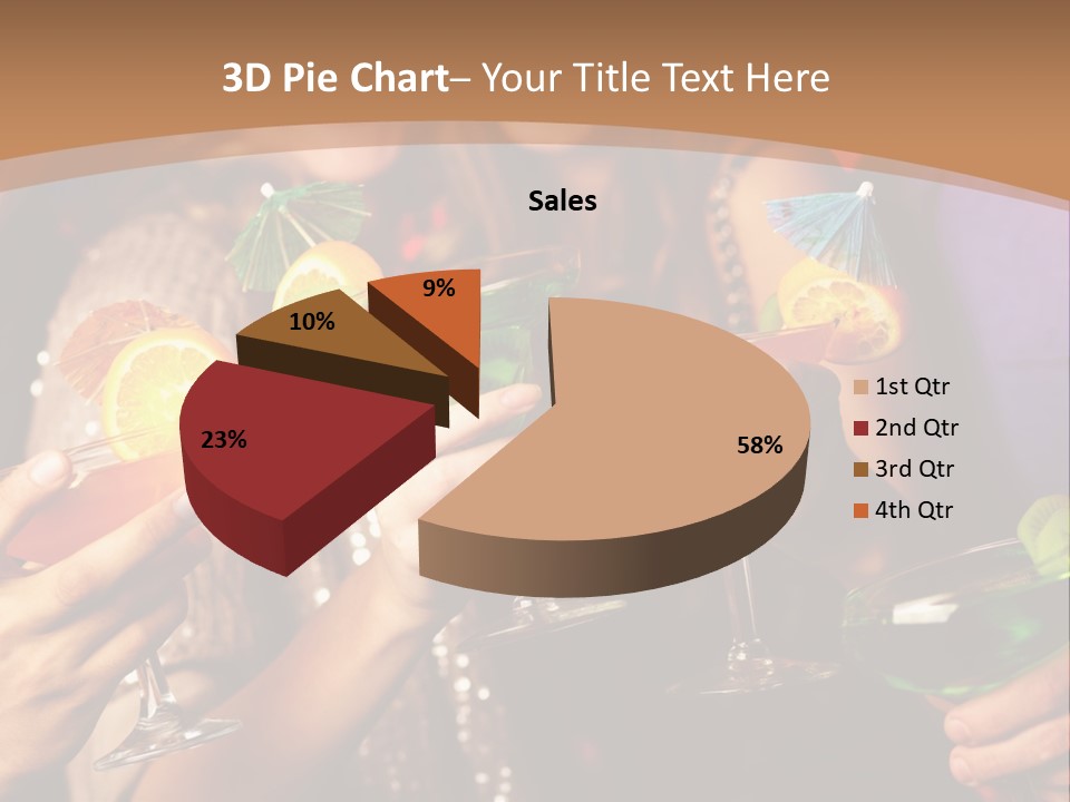 Male Guy Bar PowerPoint Template