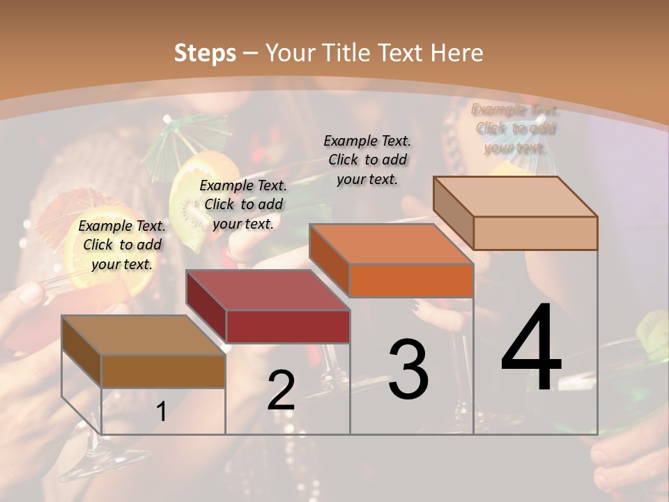 Male Guy Bar PowerPoint Template