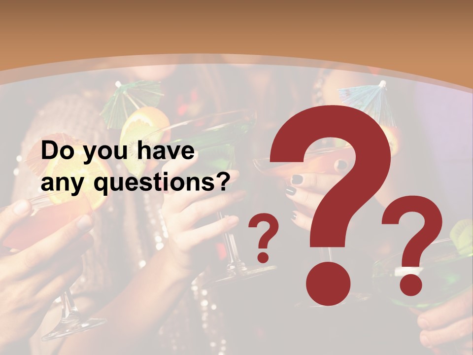 Male Guy Bar PowerPoint Template