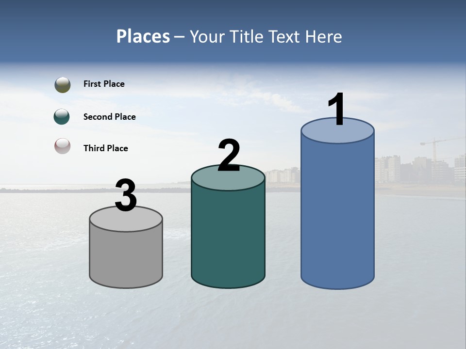 Belgium Beach Relaxation PowerPoint Template