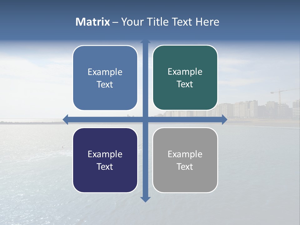 Belgium Beach Relaxation PowerPoint Template