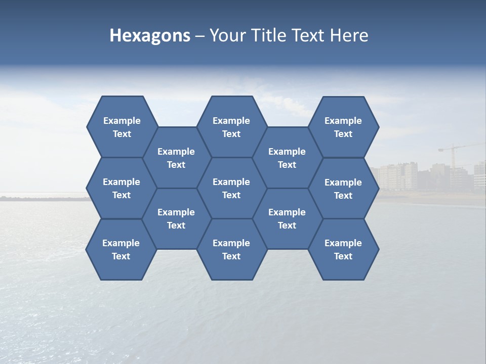 Belgium Beach Relaxation PowerPoint Template