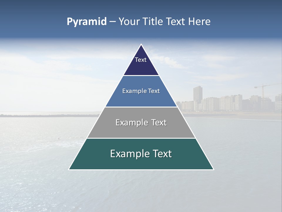 Belgium Beach Relaxation PowerPoint Template