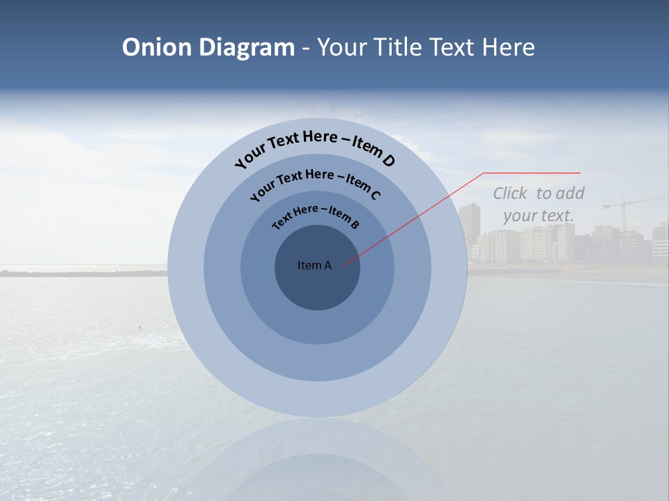 Belgium Beach Relaxation PowerPoint Template