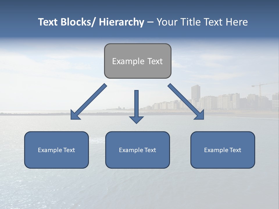 Belgium Beach Relaxation PowerPoint Template