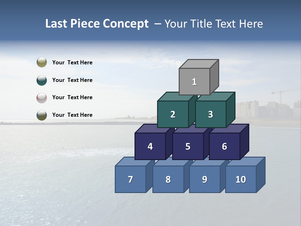 Belgium Beach Relaxation PowerPoint Template