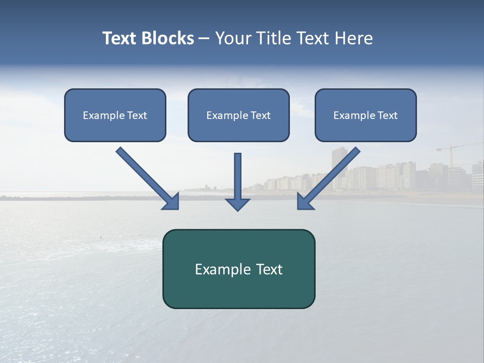 Belgium Beach Relaxation PowerPoint Template