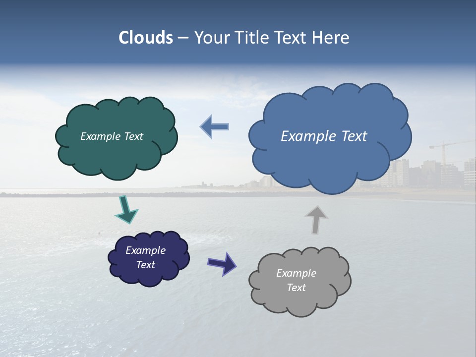 Belgium Beach Relaxation PowerPoint Template