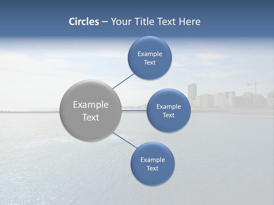 Belgium Beach Relaxation PowerPoint Template