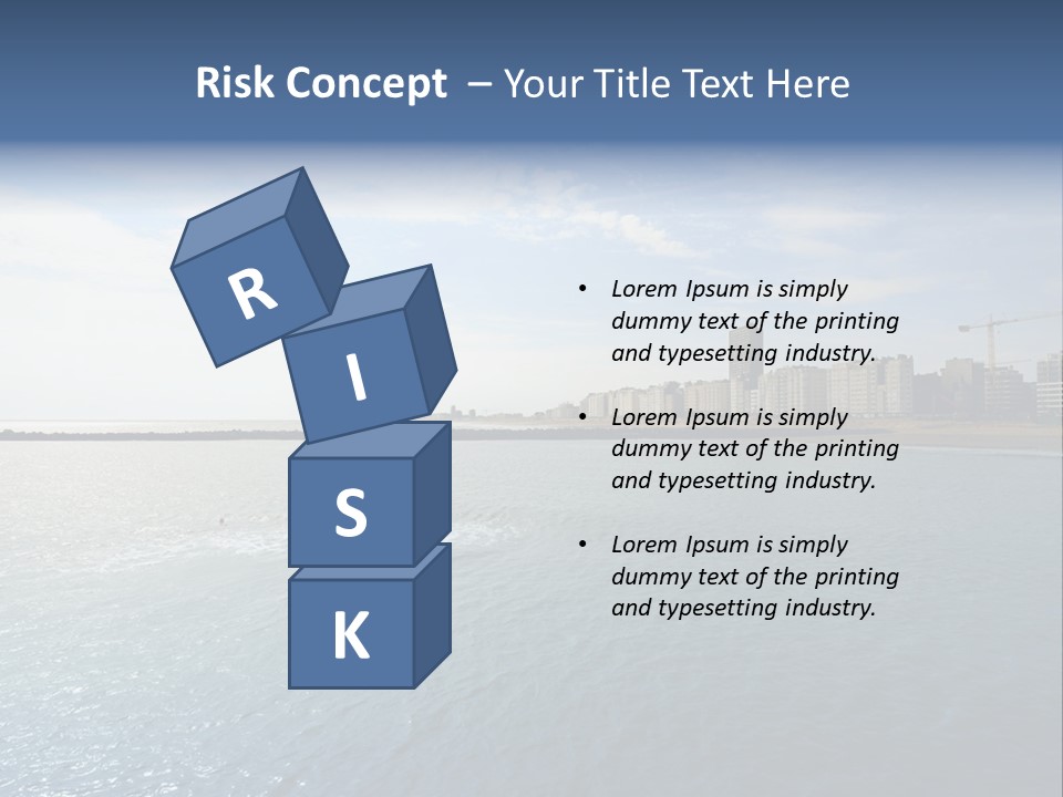 Belgium Beach Relaxation PowerPoint Template