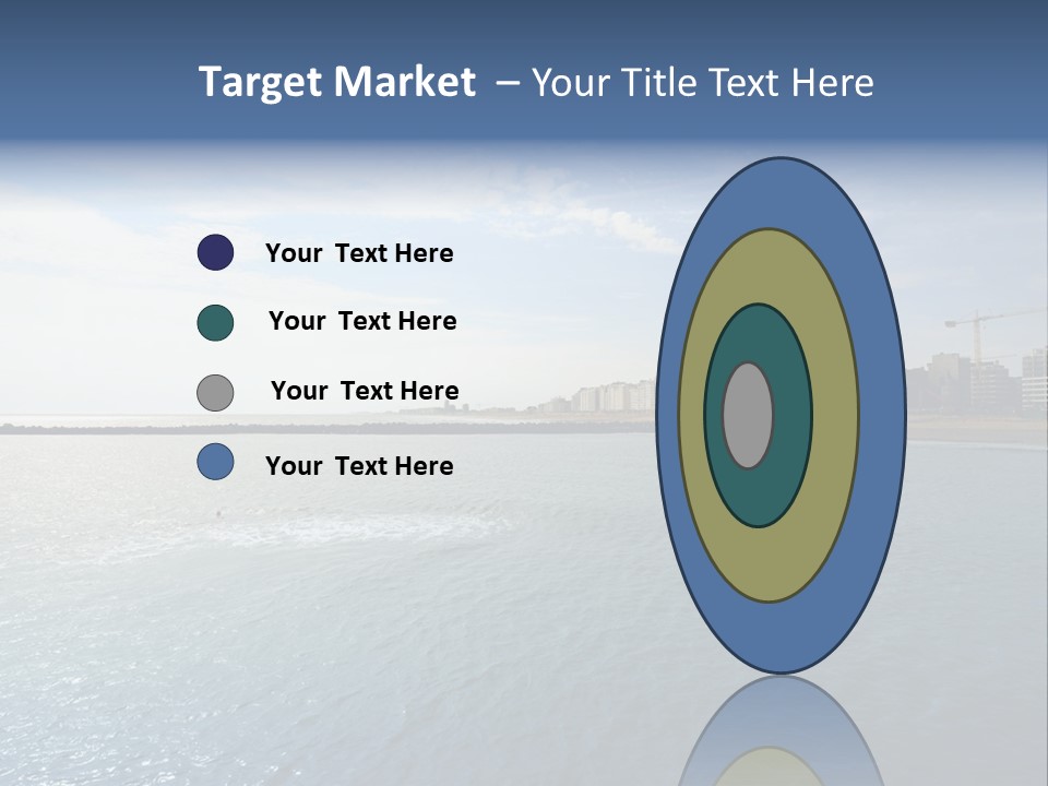 Belgium Beach Relaxation PowerPoint Template