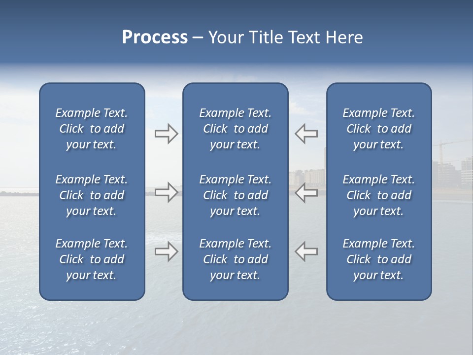 Belgium Beach Relaxation PowerPoint Template