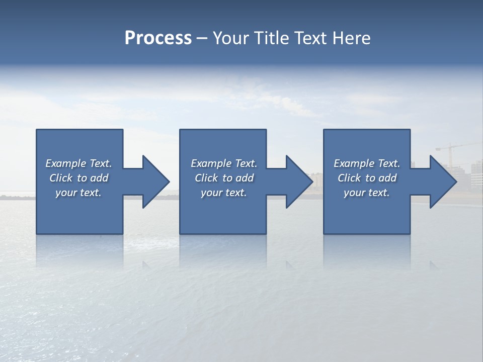 Belgium Beach Relaxation PowerPoint Template