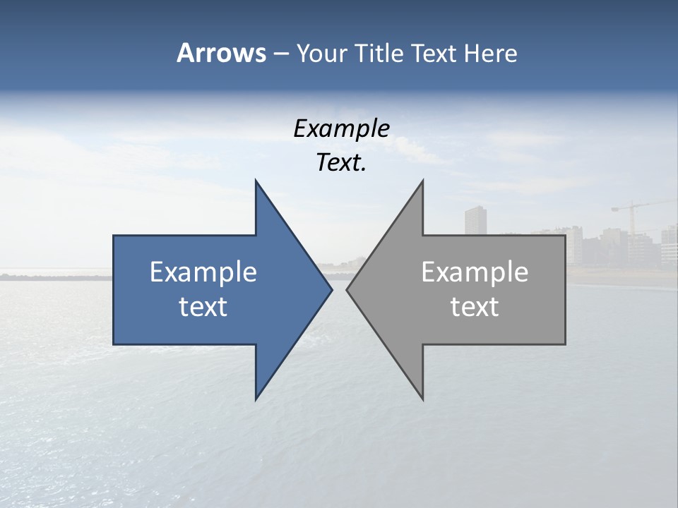 Belgium Beach Relaxation PowerPoint Template