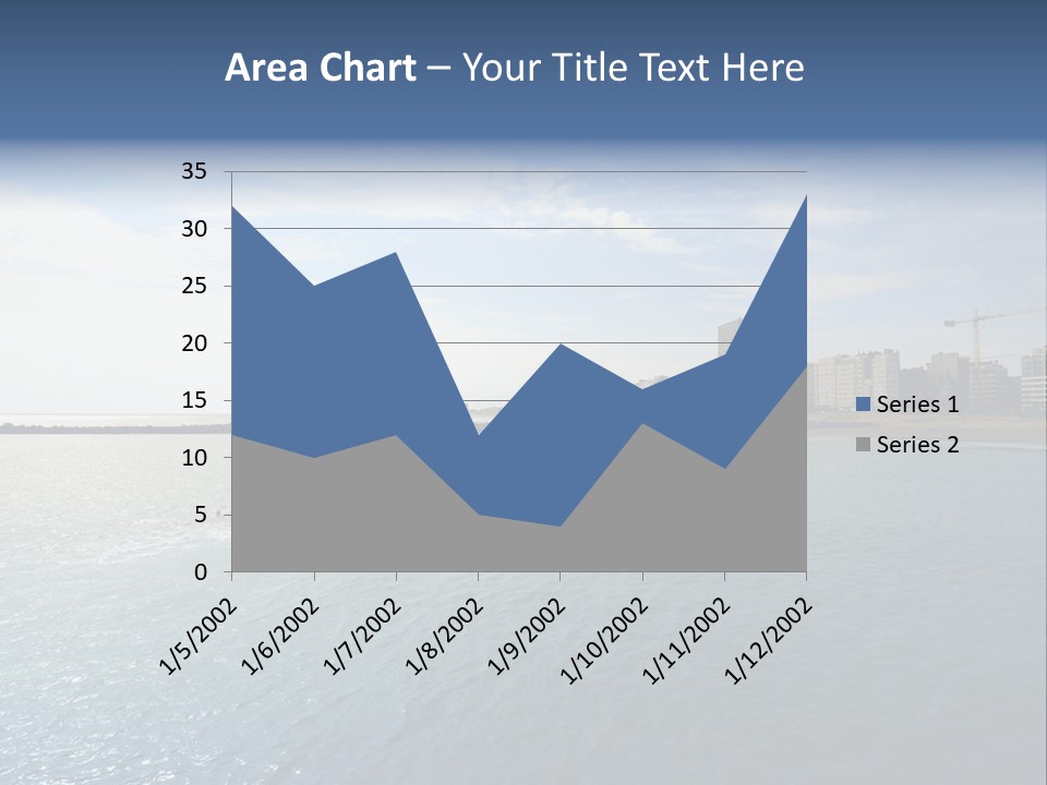 Belgium Beach Relaxation PowerPoint Template