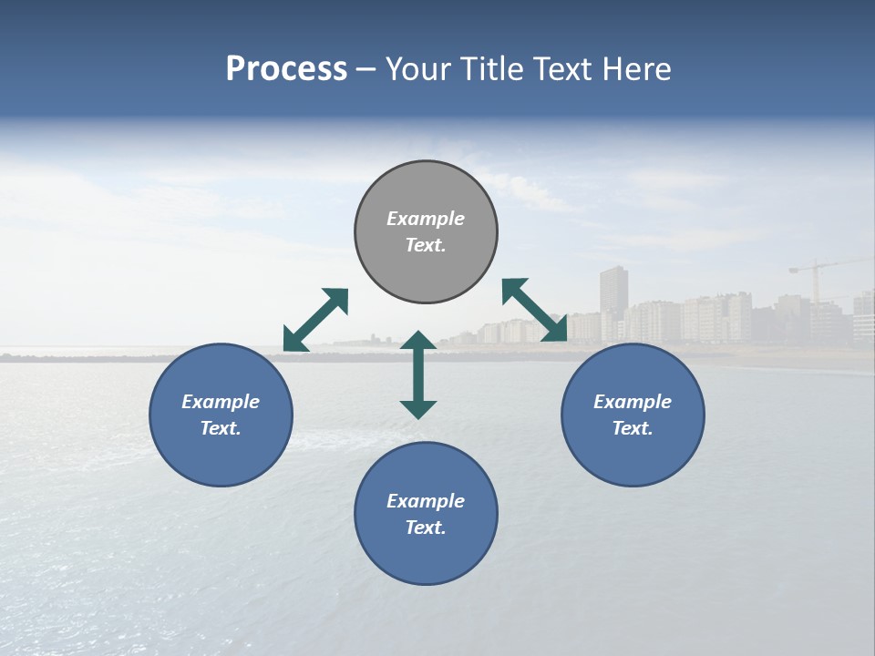 Belgium Beach Relaxation PowerPoint Template