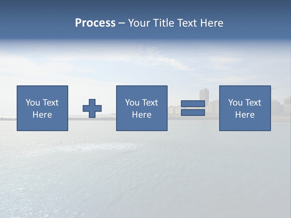 Belgium Beach Relaxation PowerPoint Template