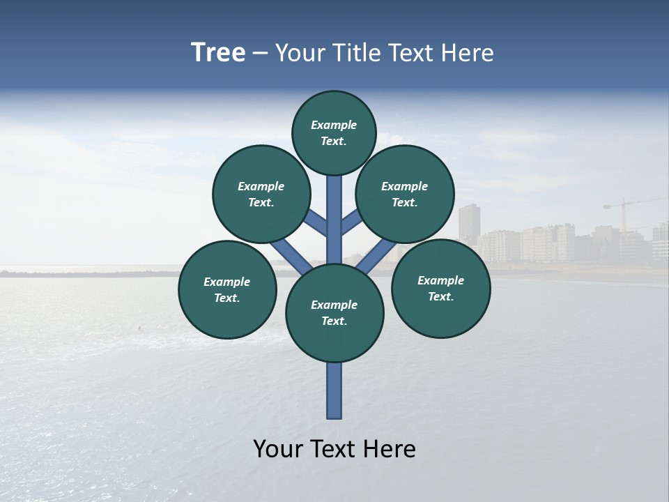 Belgium Beach Relaxation PowerPoint Template