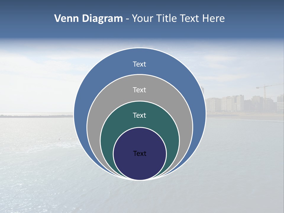 Belgium Beach Relaxation PowerPoint Template