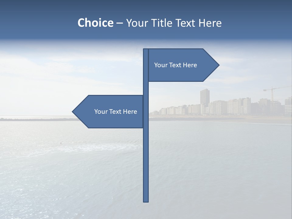 Belgium Beach Relaxation PowerPoint Template