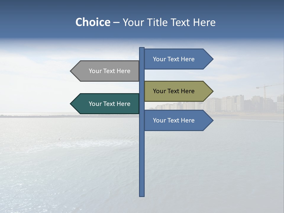 Belgium Beach Relaxation PowerPoint Template