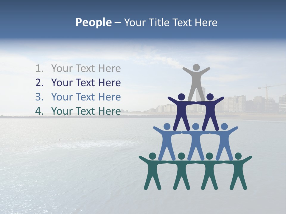 Belgium Beach Relaxation PowerPoint Template