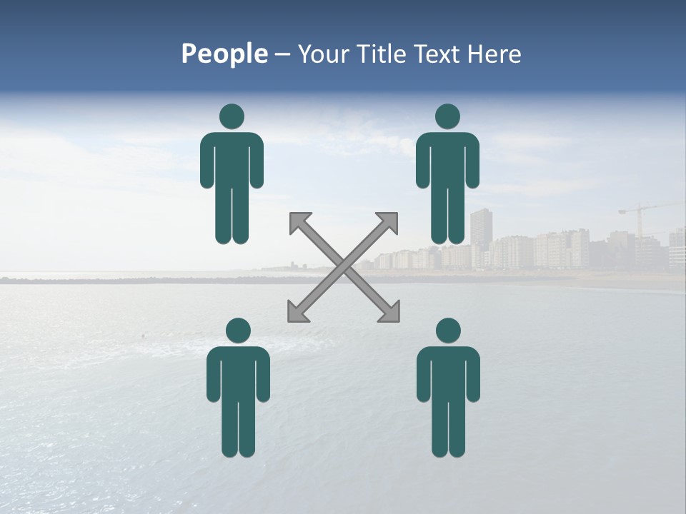 Belgium Beach Relaxation PowerPoint Template