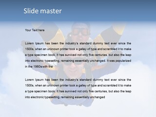 Terminal Tandem Jumping PowerPoint Template