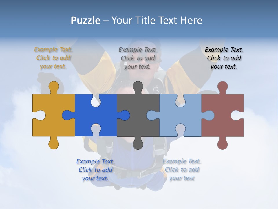 Terminal Tandem Jumping PowerPoint Template