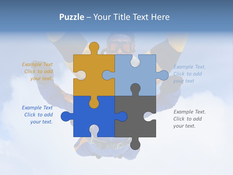Terminal Tandem Jumping PowerPoint Template