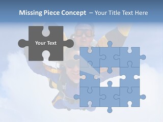 Terminal Tandem Jumping PowerPoint Template