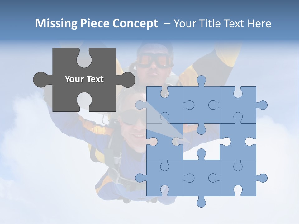 Terminal Tandem Jumping PowerPoint Template