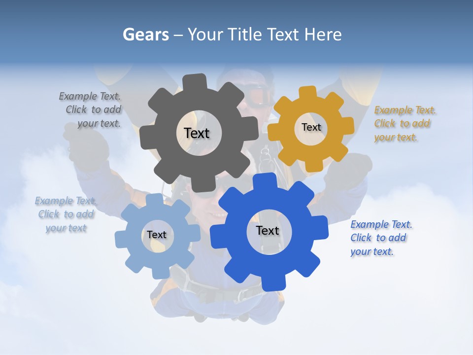 Terminal Tandem Jumping PowerPoint Template
