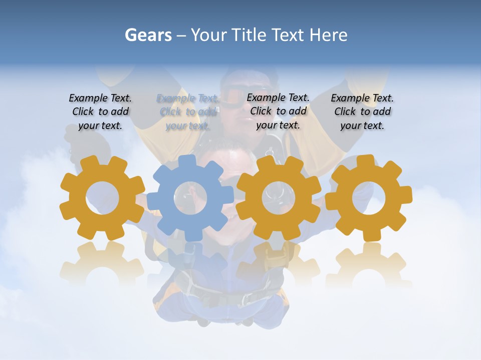Terminal Tandem Jumping PowerPoint Template