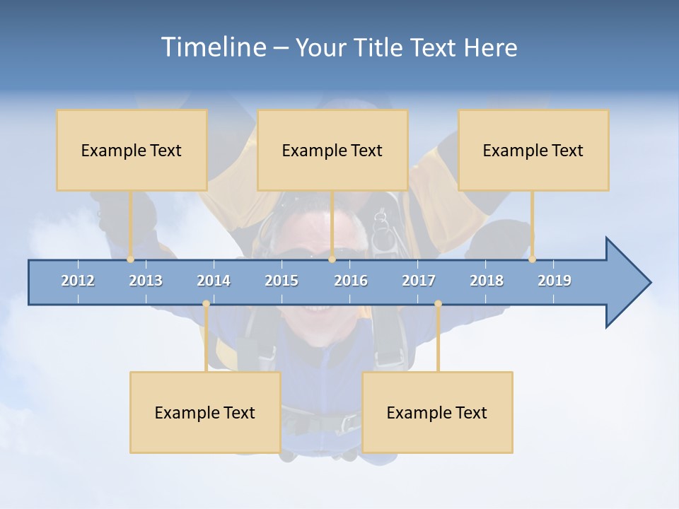 Terminal Tandem Jumping PowerPoint Template