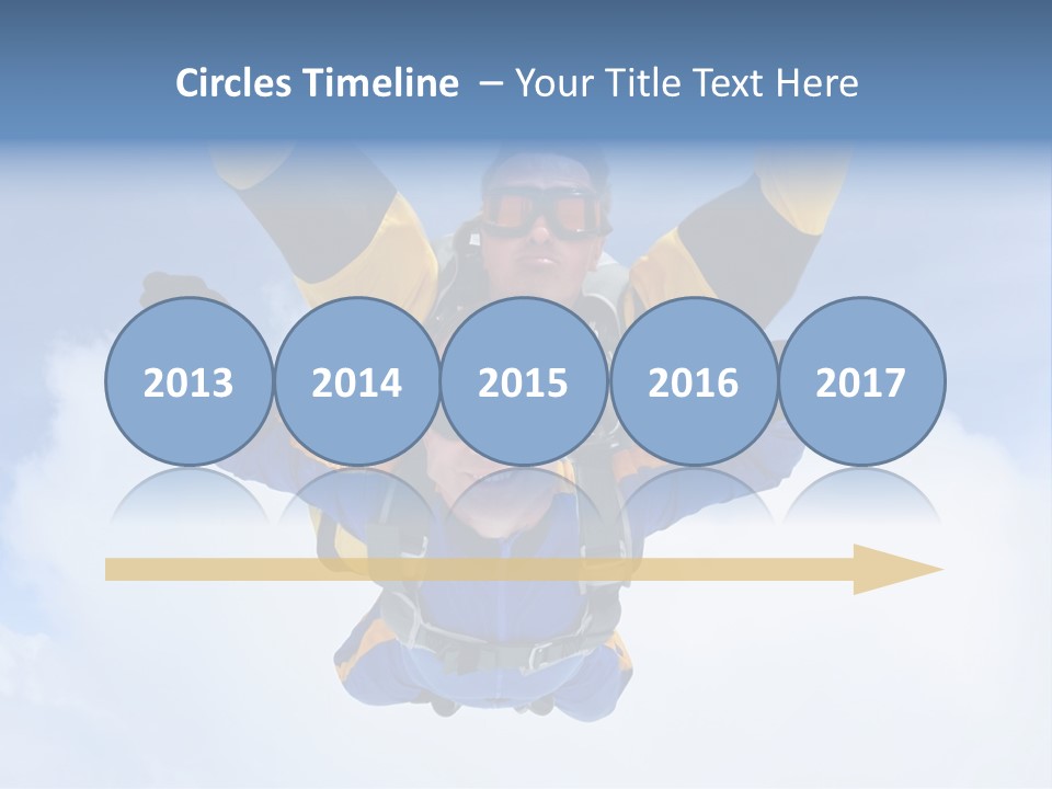 Terminal Tandem Jumping PowerPoint Template