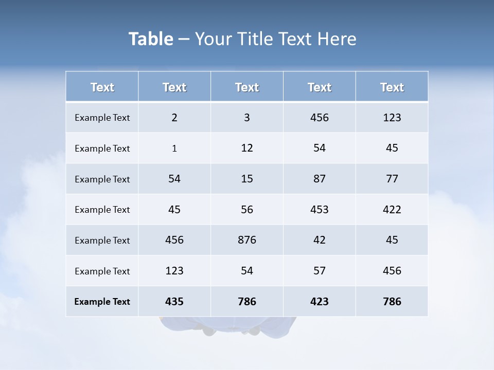 Terminal Tandem Jumping PowerPoint Template
