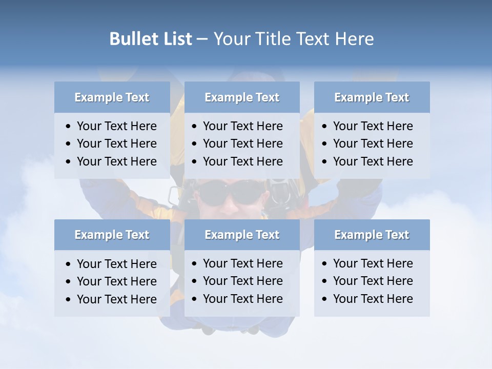Terminal Tandem Jumping PowerPoint Template