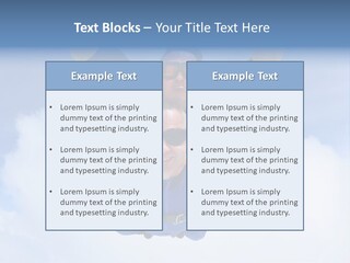 Terminal Tandem Jumping PowerPoint Template