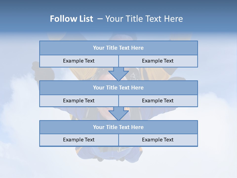 Terminal Tandem Jumping PowerPoint Template
