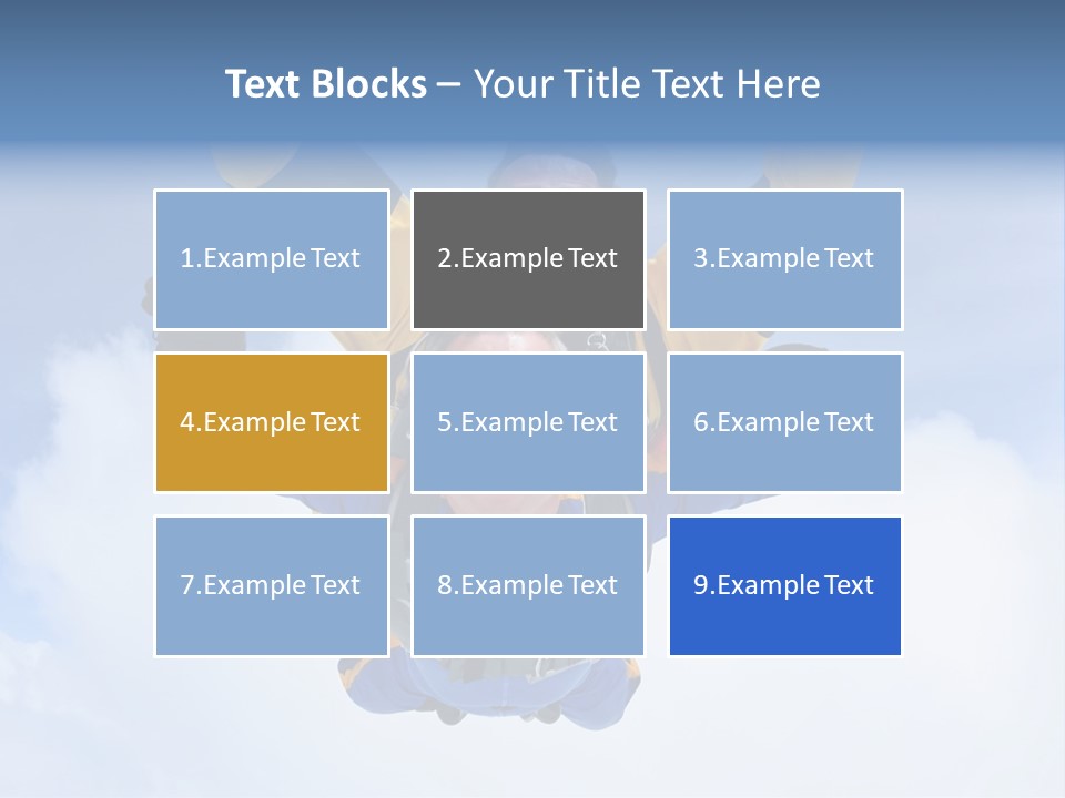 Terminal Tandem Jumping PowerPoint Template