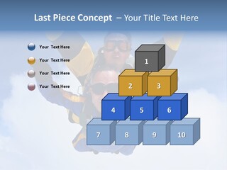 Terminal Tandem Jumping PowerPoint Template