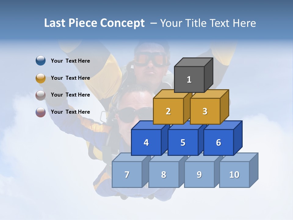 Terminal Tandem Jumping PowerPoint Template