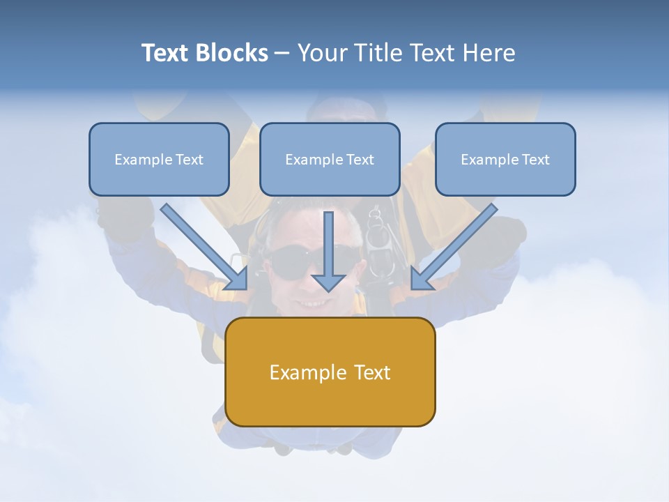 Terminal Tandem Jumping PowerPoint Template