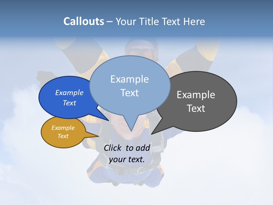 Terminal Tandem Jumping PowerPoint Template