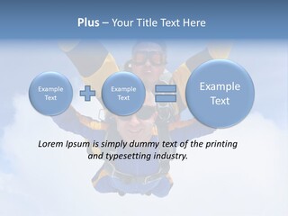 Terminal Tandem Jumping PowerPoint Template